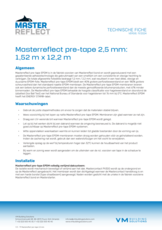 Masterreflect pre-tape 2,5mm - TF